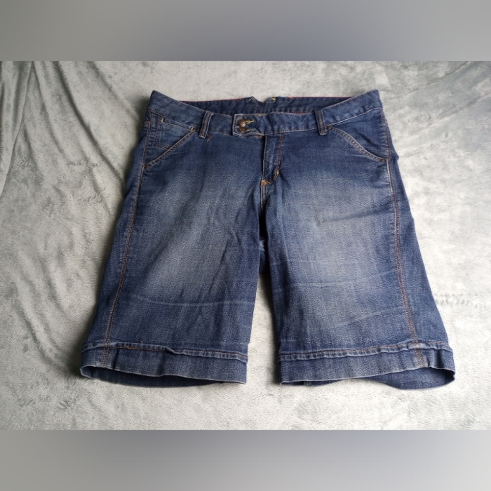 Lane Bryant Brie Wash Stretch shorts Plus Size, Size 16